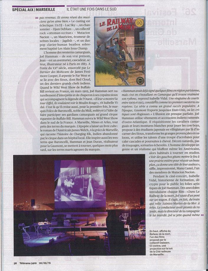 Telerama n°3410 – mai 2015